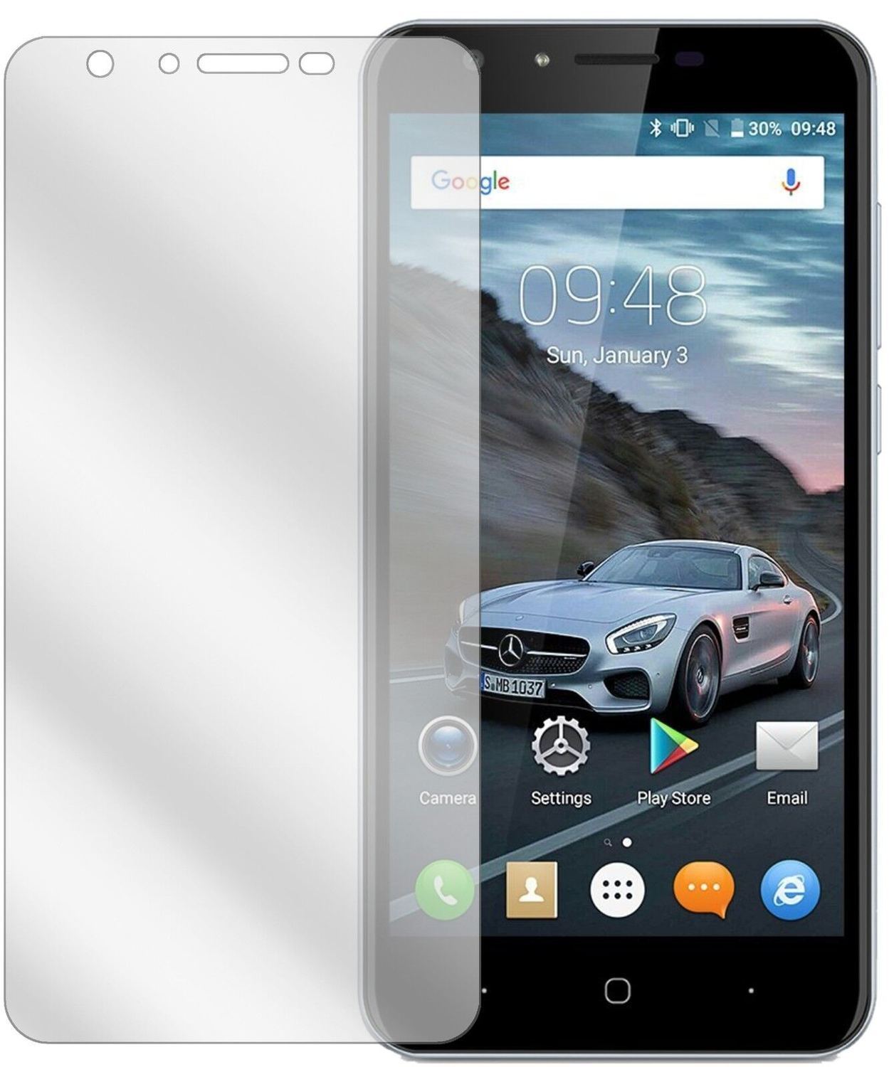 6x Schutzfolie klar für Doogee Y6C Display-Schutzf (2)