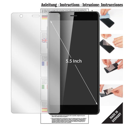 6x Schutzfolie klar für Oukitel U13 Display-Schutz (1)