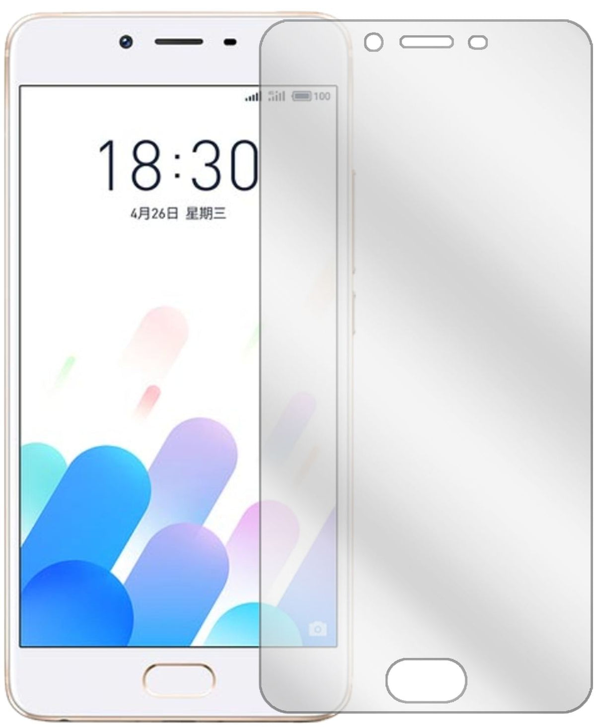 6x Schutzfolie klar für Meizu E2 Display-Schutzfol (2)