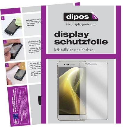 6x Schutzfolie klar für Sharp Z3 Display-Schutzfol (1)