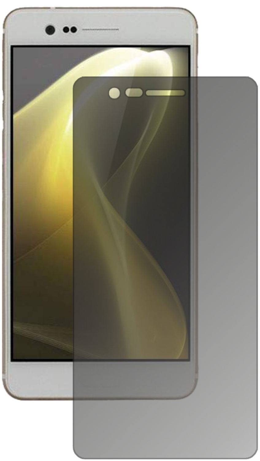 Blickschutzfolie für Sharp Z3 matt Schutzfolie Pri (2)