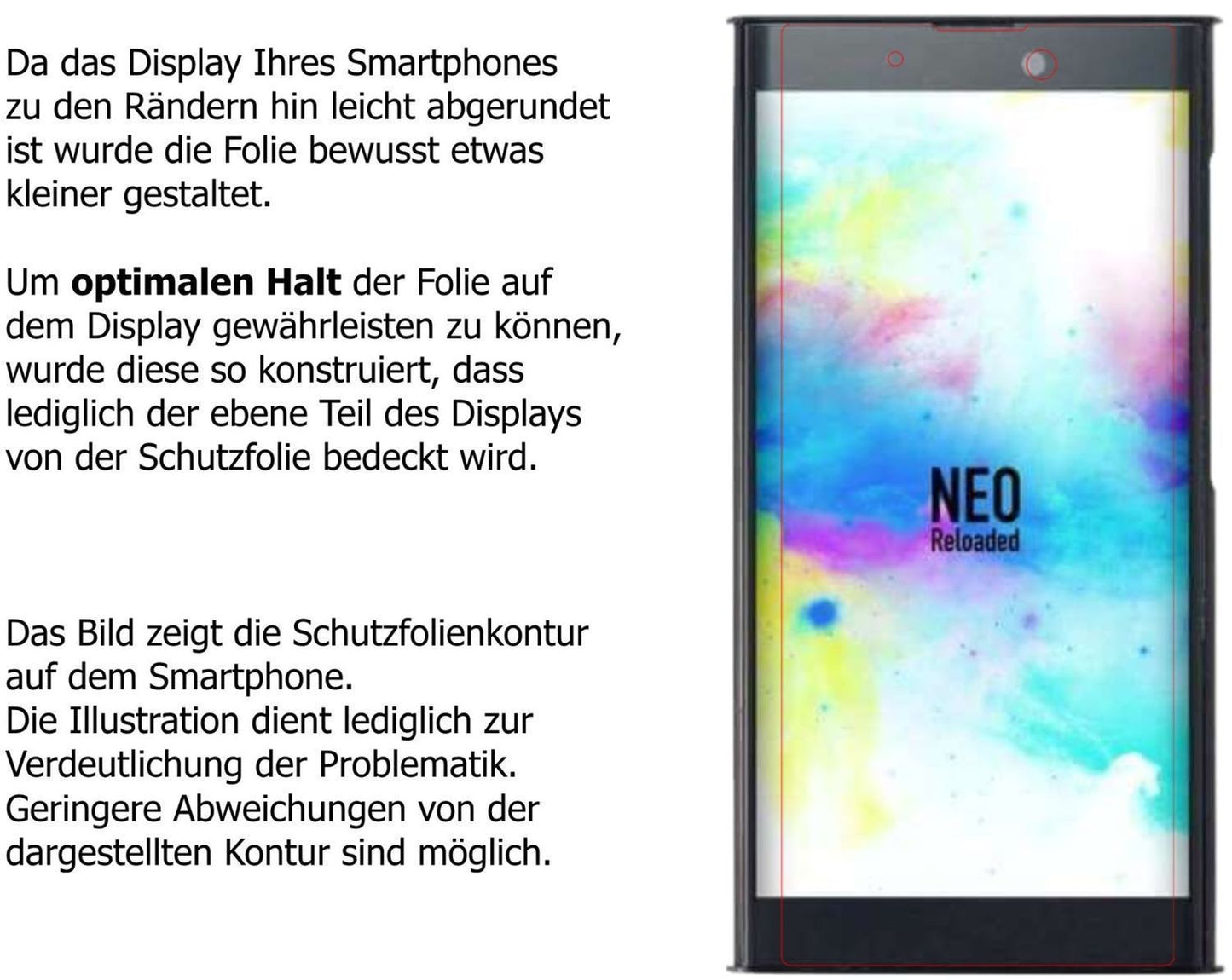 6x Schutzfolie matt für NuAns Neo Reloaded Display (6)