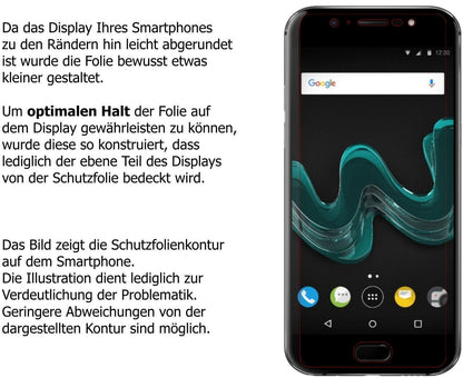 6x Schutzfolie klar für Wiko Wim Display-Schutzfol (5)
