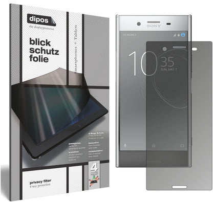 Blickschutzfolie für Sony Xperia XZ Premium matt S (1)