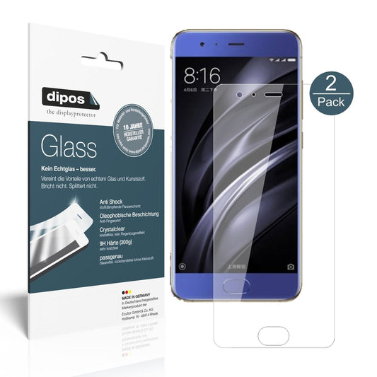 2x 9H Schutzfolie für Xiaomi Mi6 Panzerfolie (1)