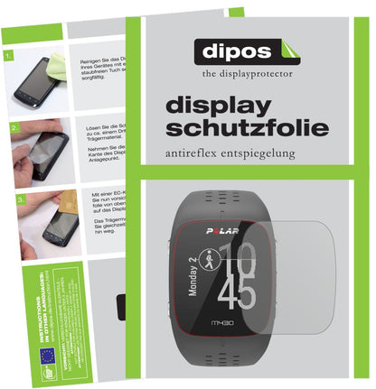 6x Schutzfolie matt für Polar M430 Display-Schutzf (1)