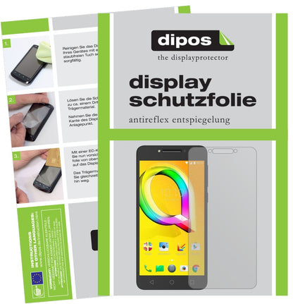6x Schutzfolie matt für Alcatel A5 LED Display-Sch (1)