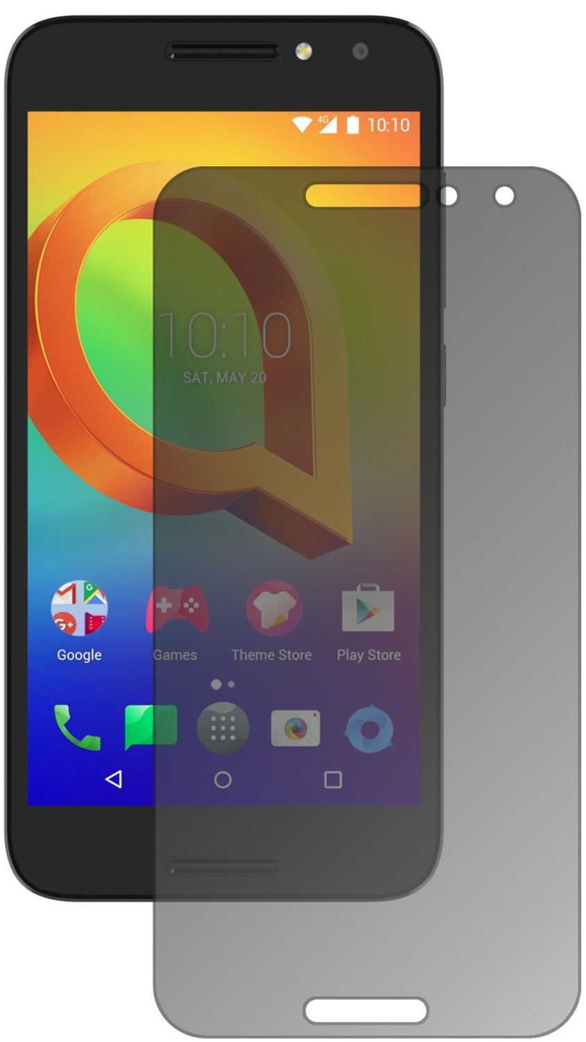 Blickschutzfolie für Alcatel A3 matt Schutzfolie P (2)