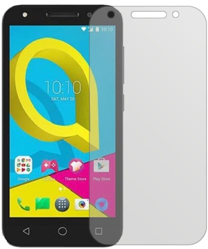 2x Schutzfolie matt für Alcatel U5 Display-Schutzf (2)