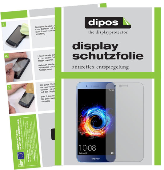 2x Schutzfolie matt für Huawei Honor 8 Pro Display (1)