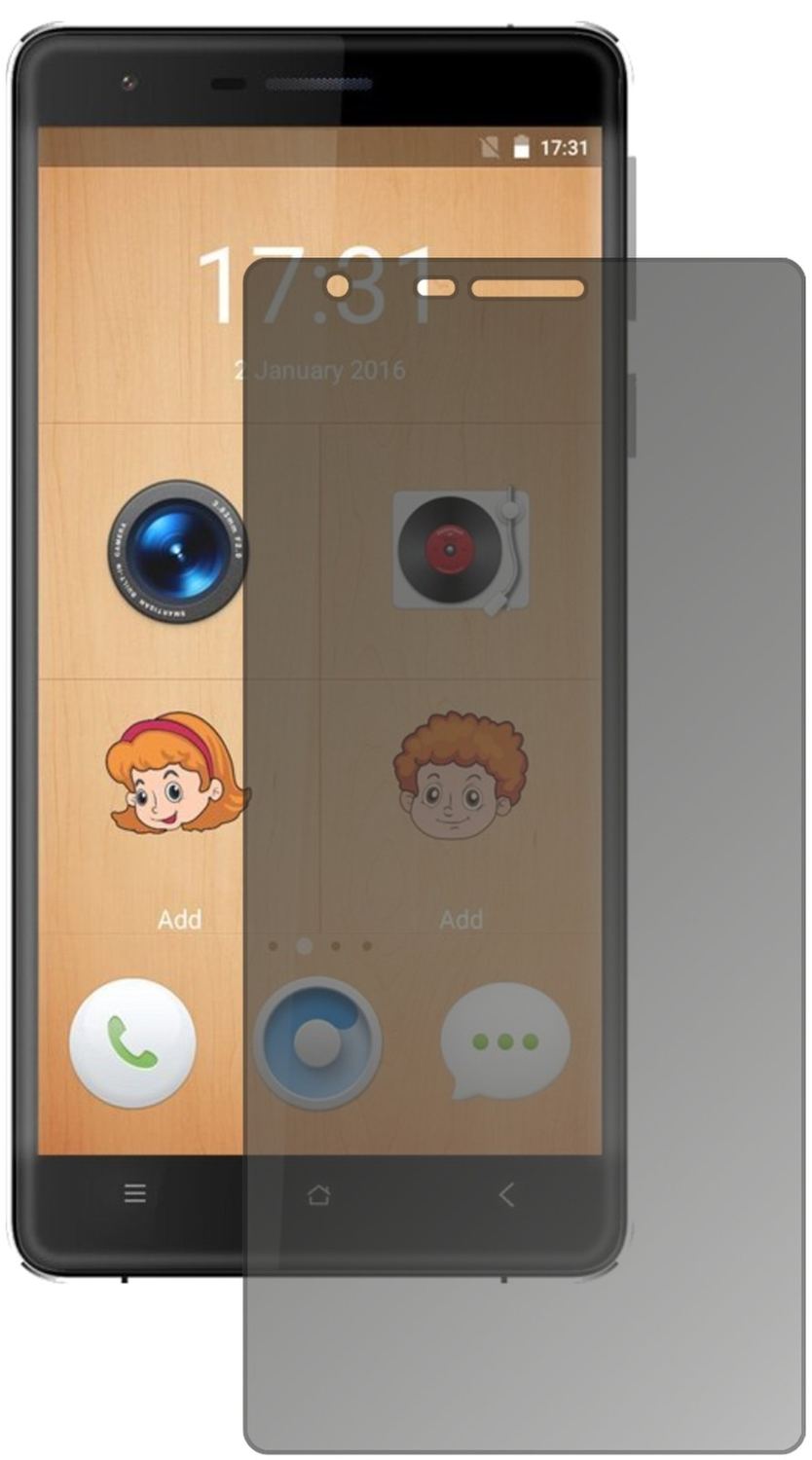 Blickschutzfolie für Oukitel K4000 Lite matt Schut (2)