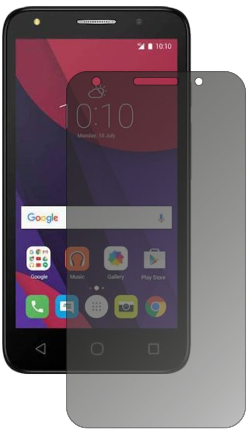 Blickschutzfolie für Alcatel Pixi 4 matt Schutzfol (2)