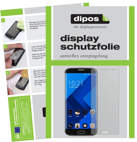6x Schutzfolie matt für BLUBOO Edge Display-Schutz (1)