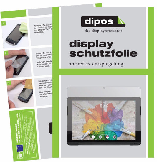 2x Schutzfolie matt für LG G Pad 3 10.1 Display-Sc (1)