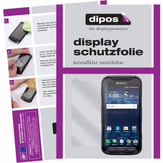 2x Schutzfolie klar für Kyocera Duraforce Pro Disp (1)