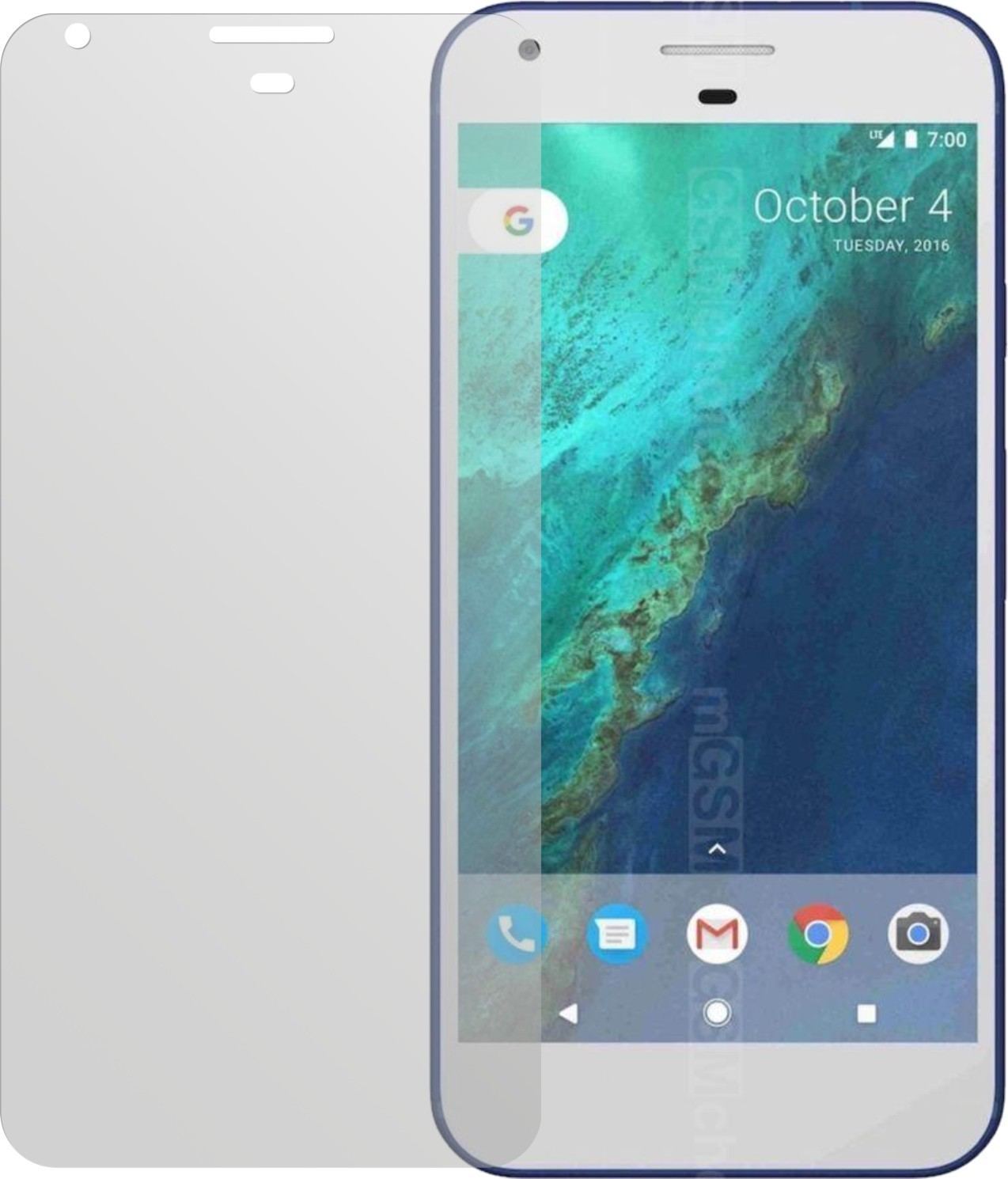 2x Schutzfolie matt für HTC Pixel XL Display-Schut (2)