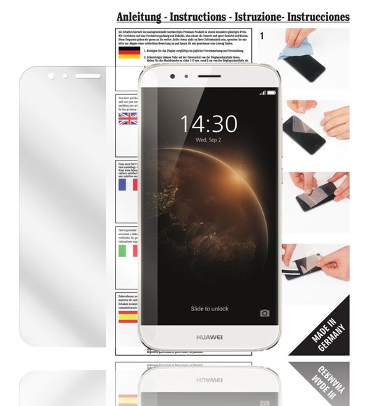 6x Schutzfolie klar für G8 Huawei Display-Schutzfo (1)