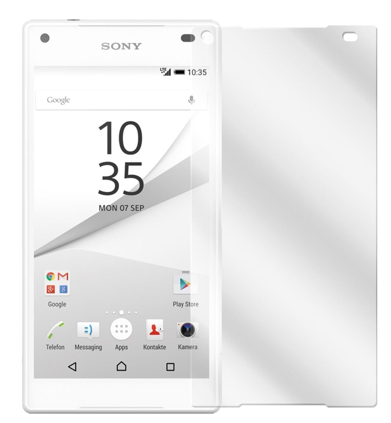 6x Schutzfolie klar für Xperia Z5 Compact Sony Dis (2)