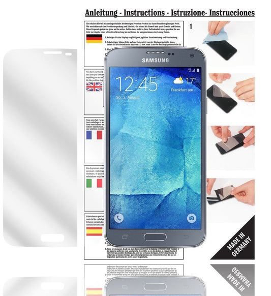 6x Schutzfolie klar für Galaxy S5 / S5 Neo Samsung (1)