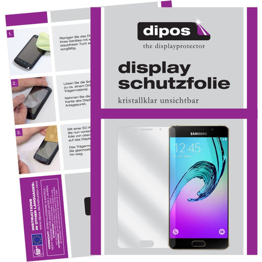 2x Schutzfolie klar für Galaxy A5 (2016) Samsung D (1)