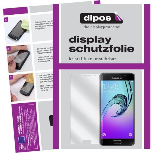 6x Schutzfolie klar für Galaxy A3 (2016) Samsung D (1)