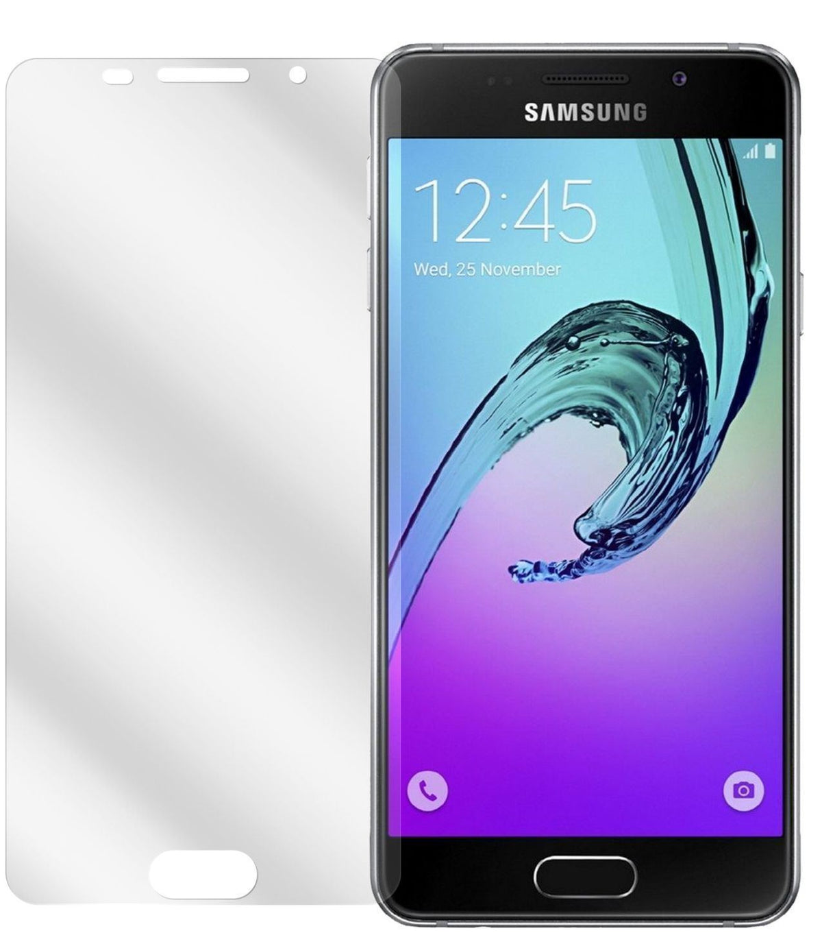 6x Schutzfolie klar für Galaxy A3 (2016) Samsung D (2)