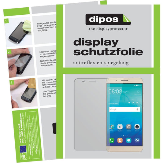 2x Schutzfolie matt für ShotX Huawei Display-Schut (1)