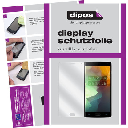 2x Schutzfolie klar für 2 OnePlus Display-Schutzfo (1)