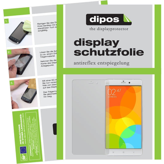 6x Schutzfolie matt für Mi Note Xiaomi Display-Sch (1)