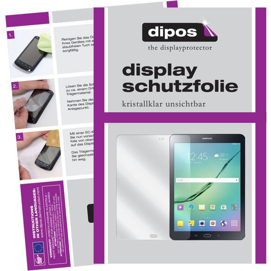 2x Schutzfolie klar für Galaxy Tab S2 (9,7 Zoll) S (1)