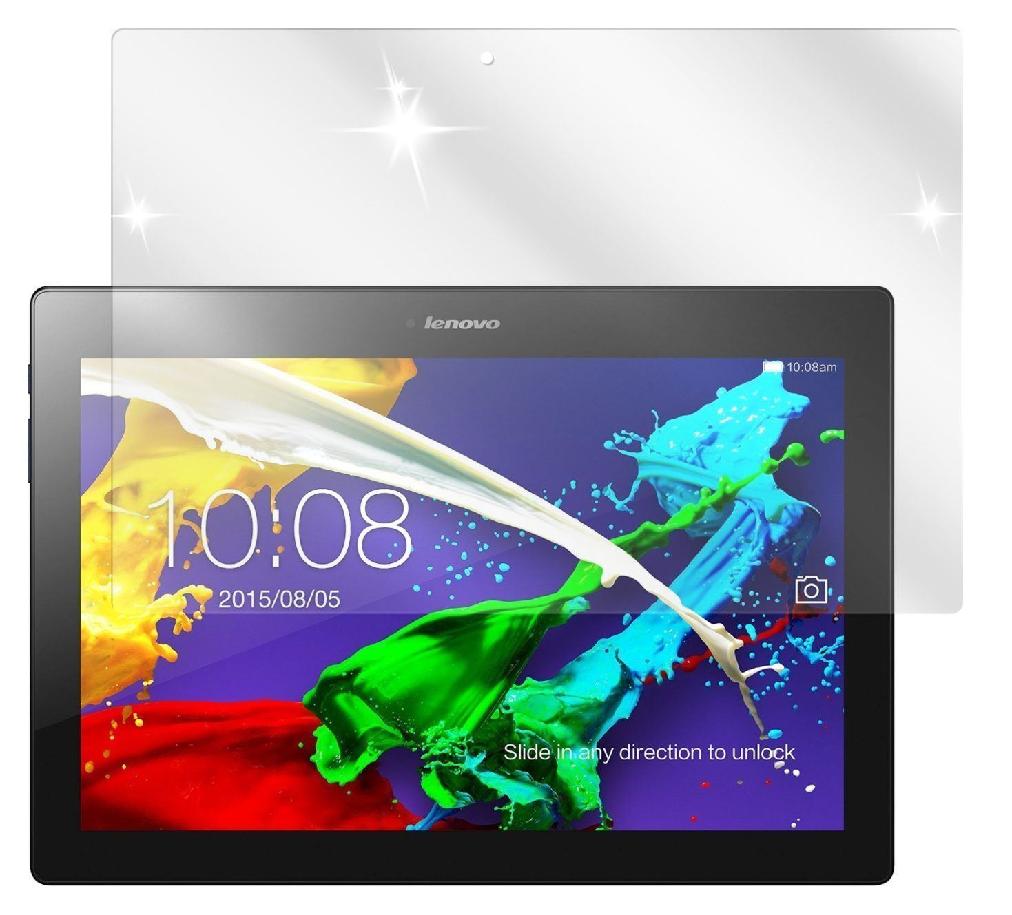 2x Schutzfolie klar für Tab 2 A10-70 Lenovo Displa (2)