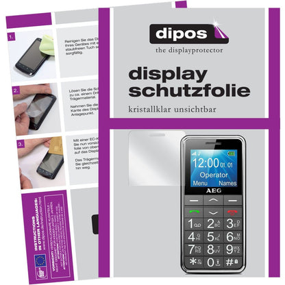 2x Schutzfolie klar für Voxtel M250 AEG Display-Sc (1)