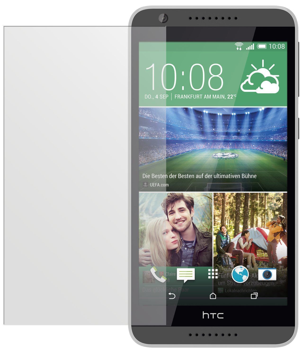 6x Schutzfolie matt für Desire 820 HTC Display-Sch (2)