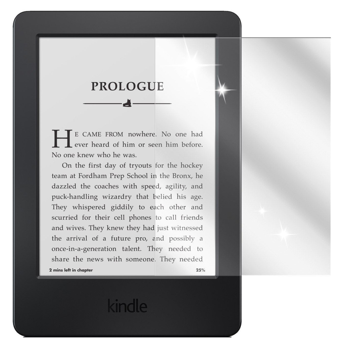 3x Schutzfolie klar für kindle Amazon Display-Schu (2)