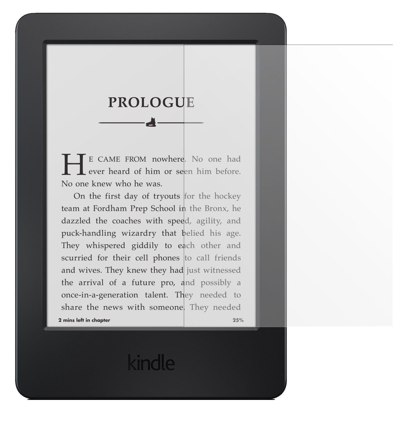 2x Schutzfolie matt für kindle Amazon Display-Schu (2)