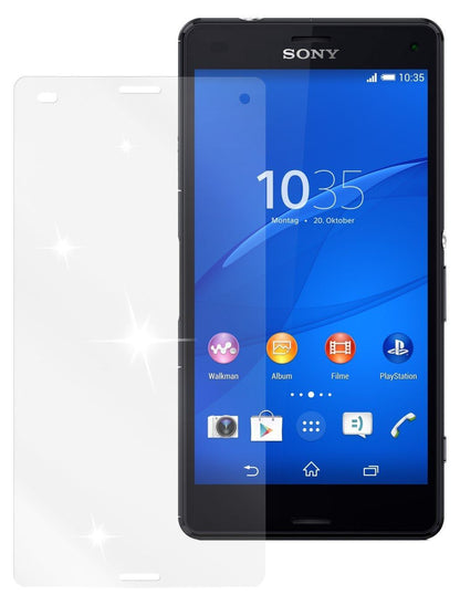 2x Schutzfolie klar für Xperia Z3 Compact Sony Dis (2)