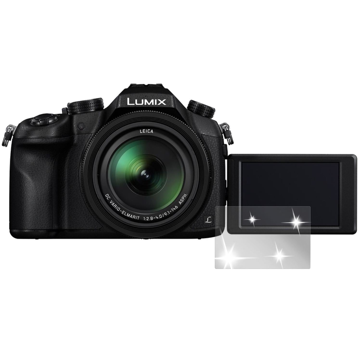 6x Schutzfolie klar für Lumix FZ1000 Panasonic Dis (2)
