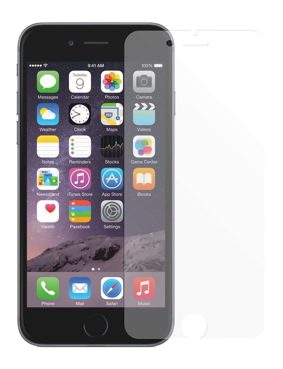 6x Schutzfolie matt für iPhone 6 / 6S (4,7 Zoll) A (2)