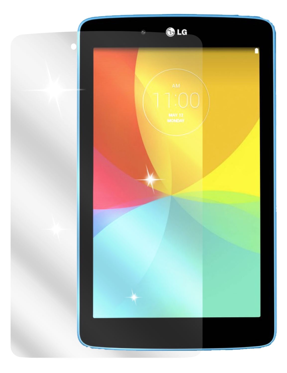 3x Schutzfolie klar für G Pad 7.0 LG Display-Schut (2)