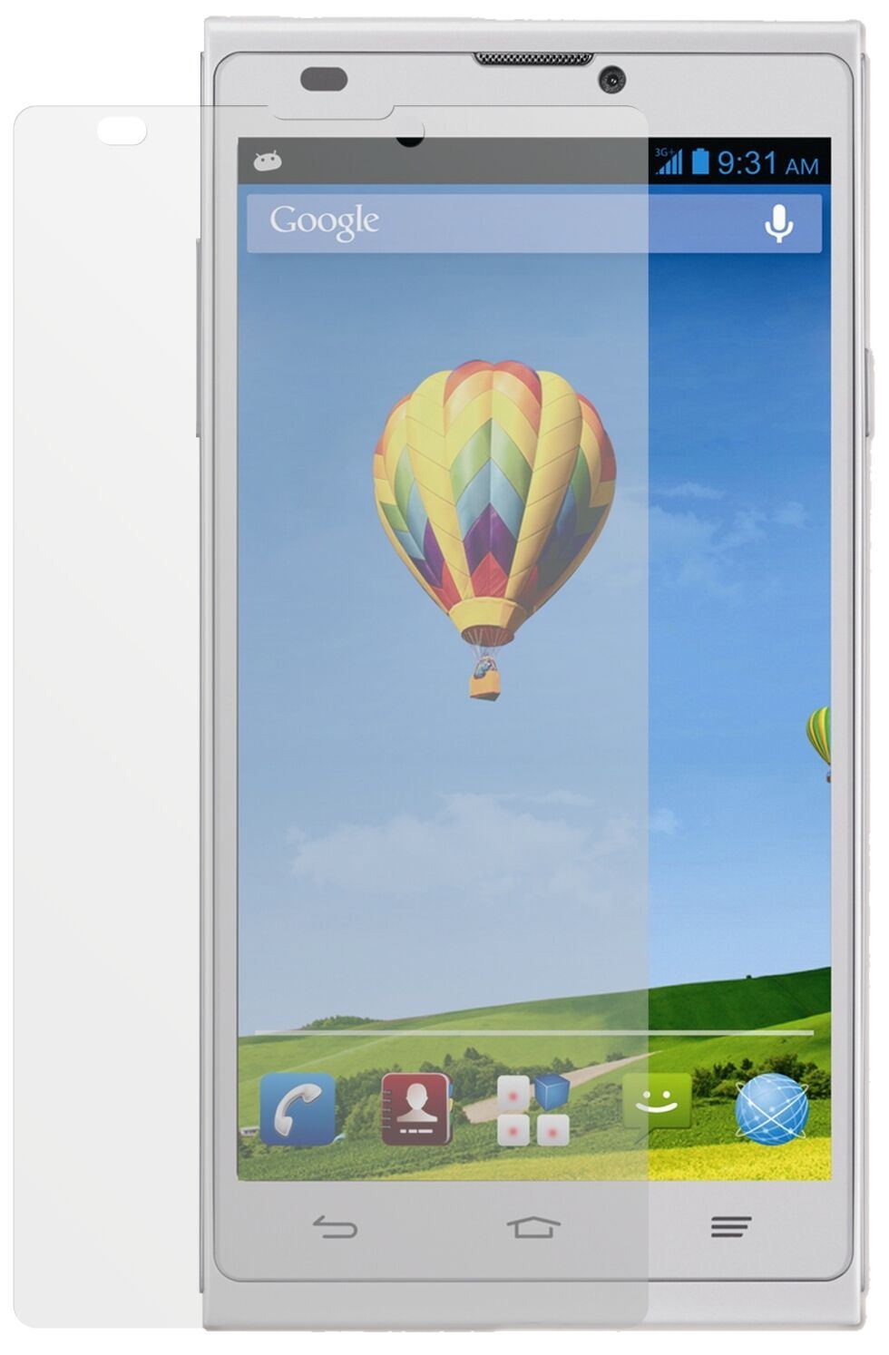2x Schutzfolie matt für Blade L2 ZTE Display-Schut (2)