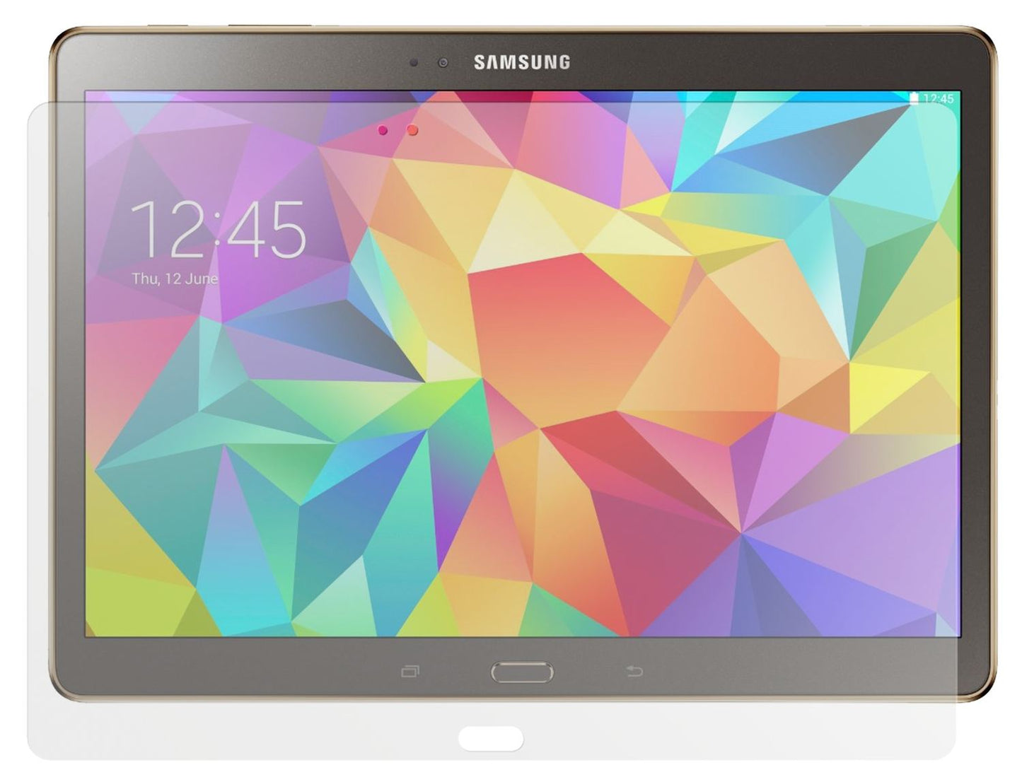 3x Schutzfolie matt für Galaxy Tab S 10.5 Samsung  (2)