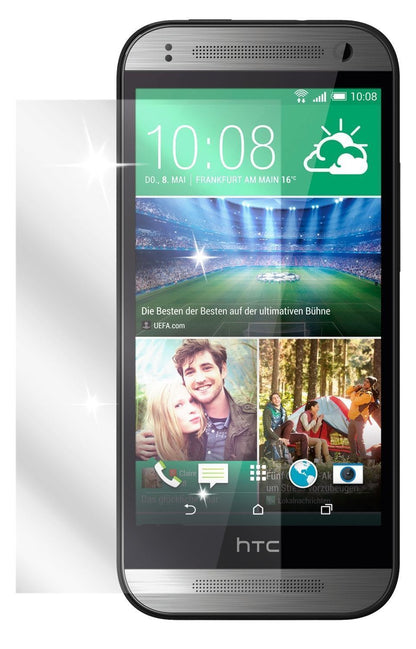 6x Schutzfolie klar für One mini 2 HTC Display-Sch (2)