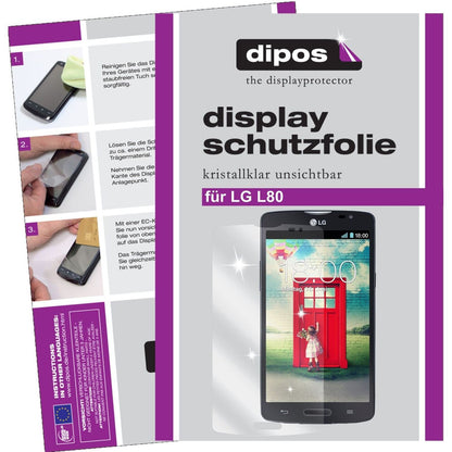 2x Schutzfolie klar für L80 LG Display-Schutzfolie (1)