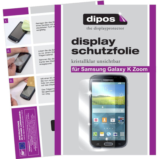 2x Schutzfolie klar für K Zoom Samsung Display-Sch (1)