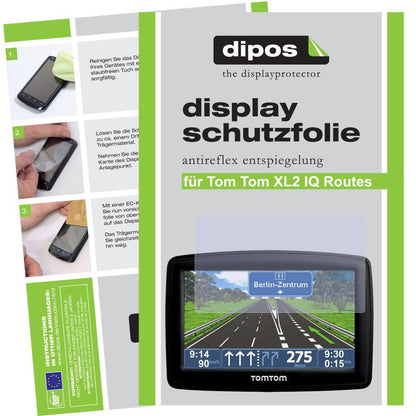 3x Schutzfolie matt für XL 2 IQ TomTom Display-Sch (1)