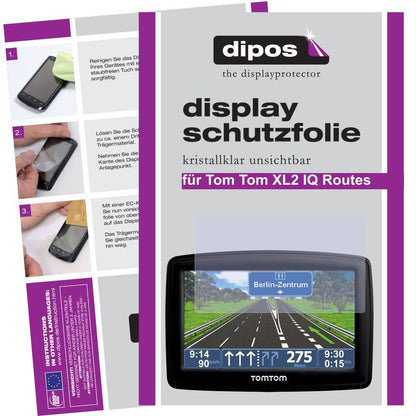 3x Schutzfolie klar für XL 2 IQ TomTom Display-Sch (1)