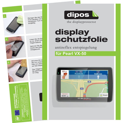 3x Schutzfolie matt für VX-50 PEARL Display-Schutz (1)