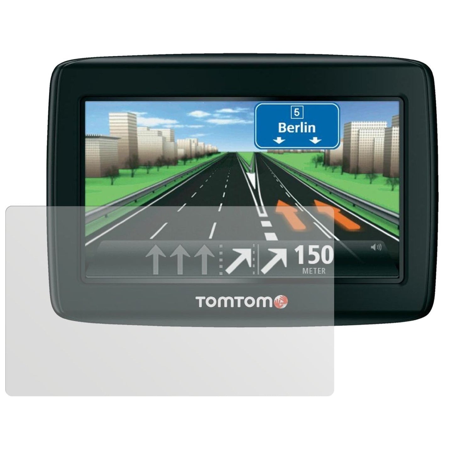 3x Schutzfolie matt für Start 20 M TomTom Display- (2)