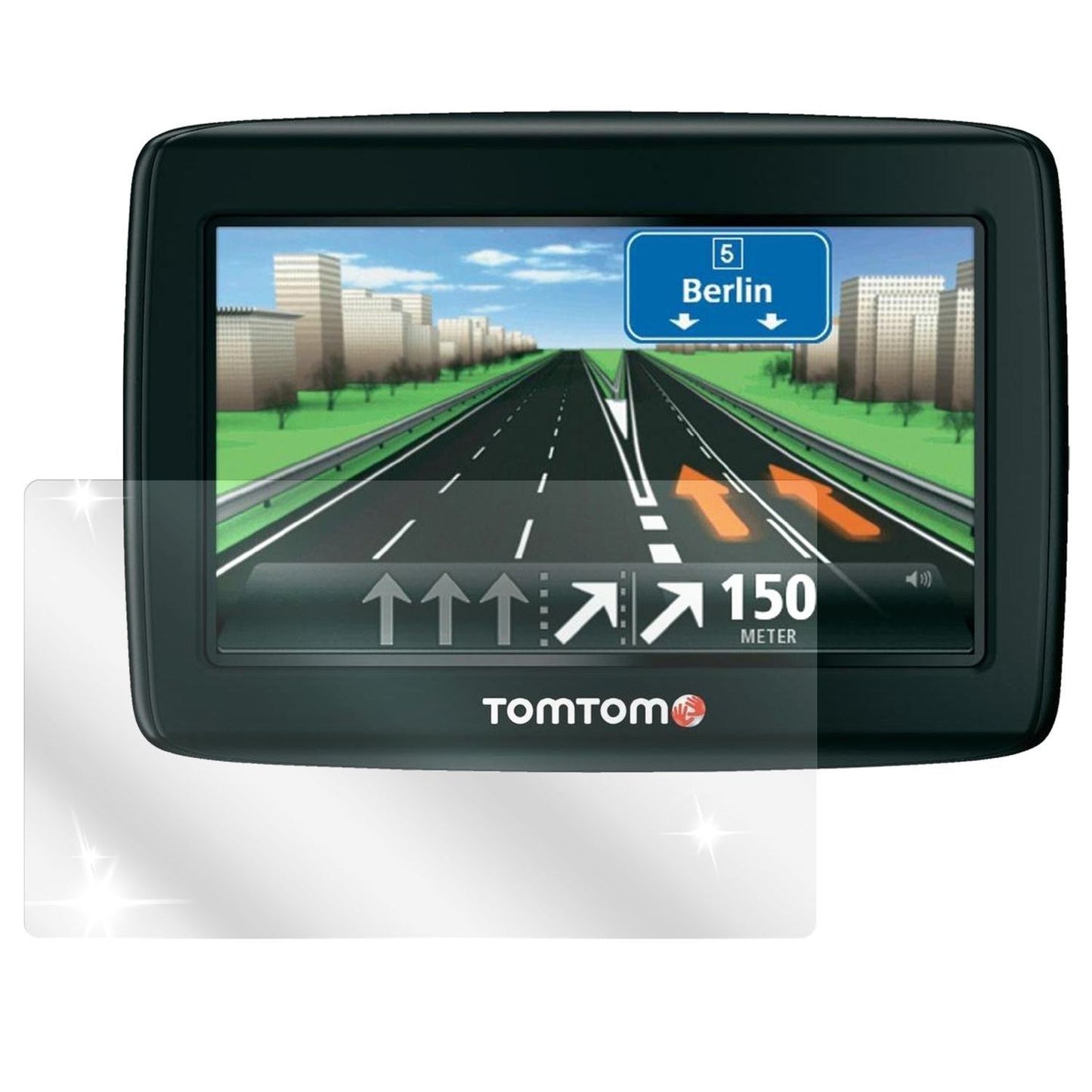 3x Schutzfolie klar für Start 20 M TomTom Display- (2)
