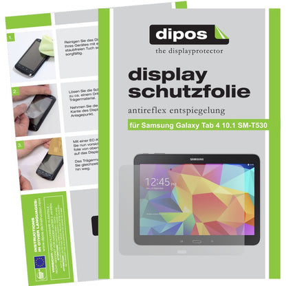 2x Schutzfolie matt für Galaxy Tab 4 10.1 Samsung  (1)